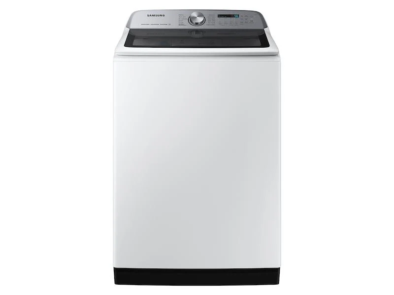 SAMSUNG WA54CG7150AW 5.4 cu. ft. Smart Top Load Washer with Pet Care Solution and Super Speed Wash in White