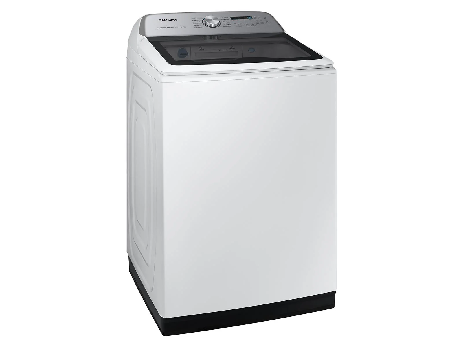 SAMSUNG WA55CG7100AW 5.5 cu. ft. Extra-Large Capacity Smart Top Load Washer with Super Speed Wash in White - Image 7