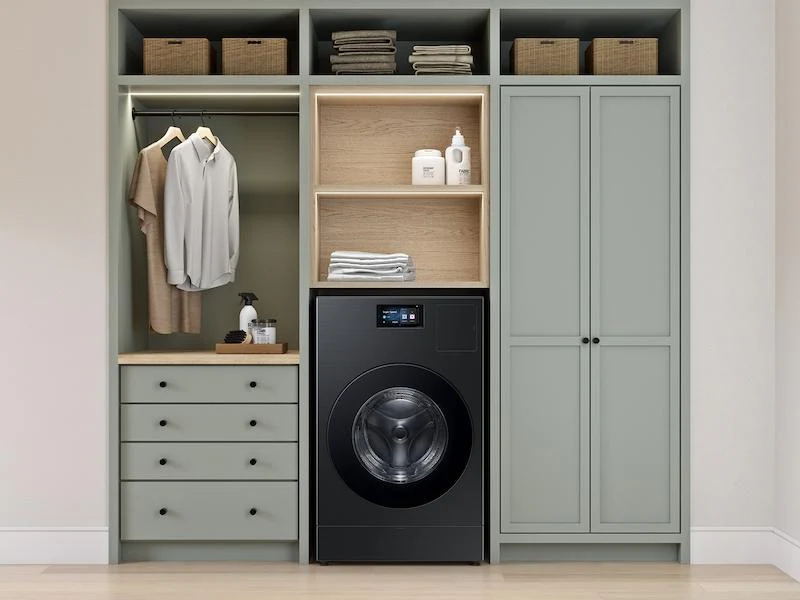 SAMSUNG WD90F53AVB 5.3 cu. ft. Bespoke AI Laundry Vented Combo™ All-in-One Ultra Capacity Washer and Electric Dryer with AI Home in Brushed Black - Image 12