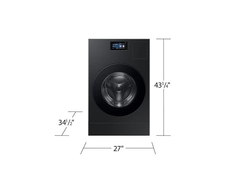 SAMSUNG WD90F53AVB 5.3 cu. ft. Bespoke AI Laundry Vented Combo™ All-in-One Ultra Capacity Washer and Electric Dryer with AI Home in Brushed Black - Image 6