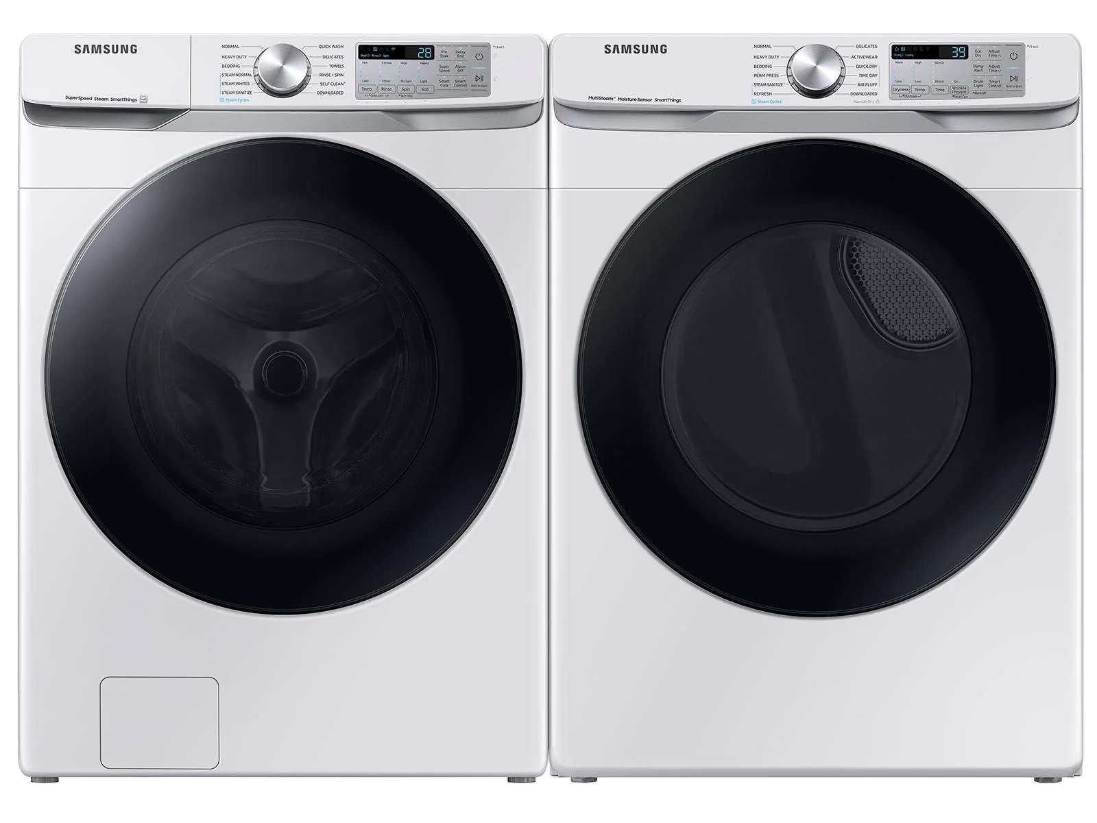 SAMSUNG WF45B6300AW 4.5 cu. ft. Large Capacity Smart Front Load Washer with Super Speed Wash in White - Image 10