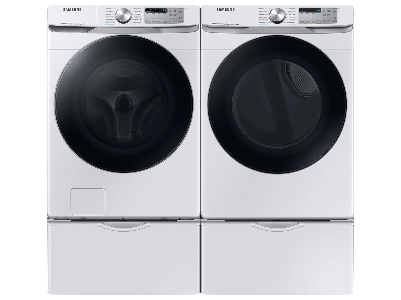 SAMSUNG WF45B6300AW 4.5 cu. ft. Large Capacity Smart Front Load Washer with Super Speed Wash in White - Image 11