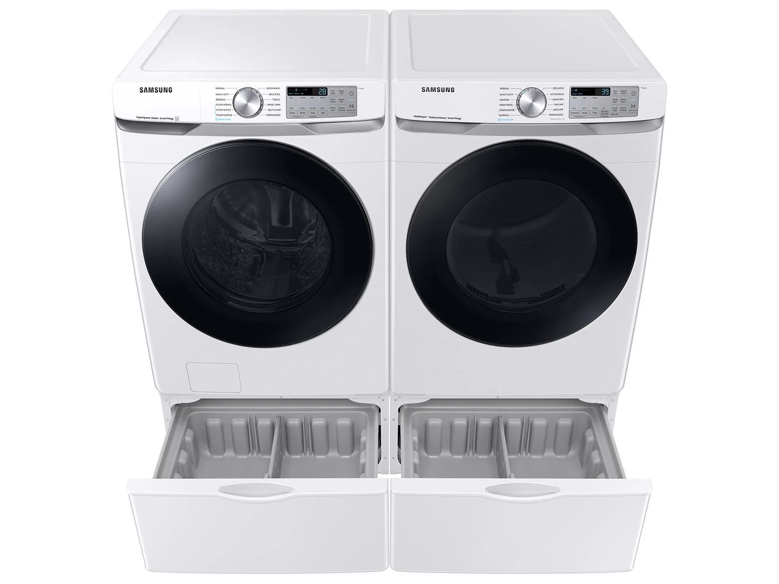 SAMSUNG WF45B6300AW 4.5 cu. ft. Large Capacity Smart Front Load Washer with Super Speed Wash in White - Image 12