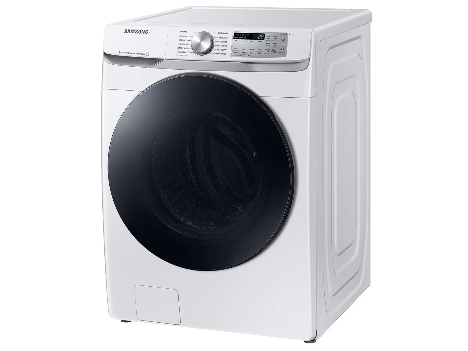 SAMSUNG WF45B6300AW 4.5 cu. ft. Large Capacity Smart Front Load Washer with Super Speed Wash in White - Image 8
