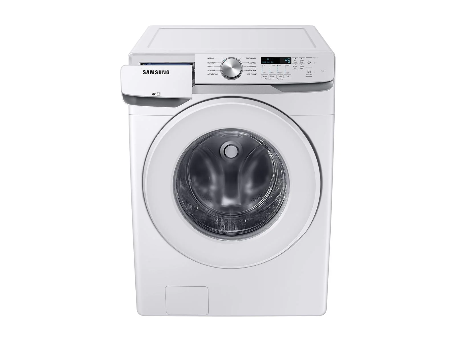 SAMSUNG WF45T6000AW 4.5 cu. ft. Front Load Washer with Vibration Reduction Technology+ in White - Image 10