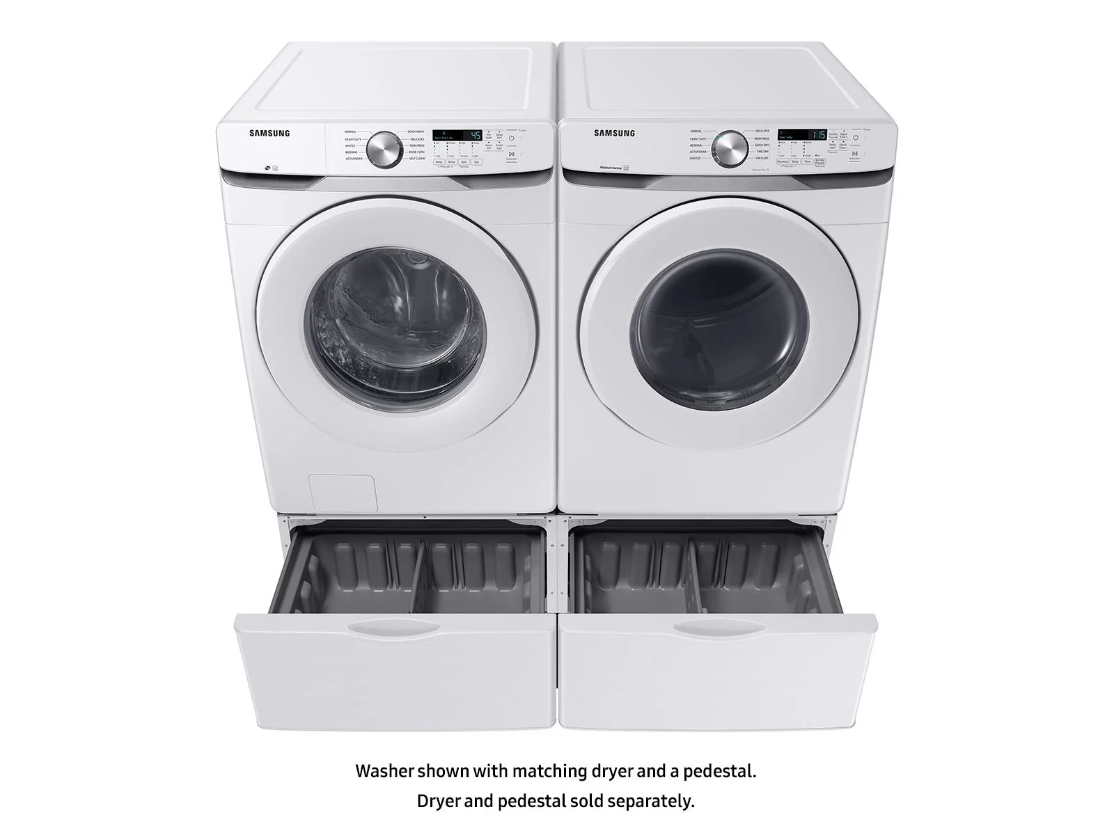 SAMSUNG WF45T6000AW 4.5 cu. ft. Front Load Washer with Vibration Reduction Technology+ in White - Image 11
