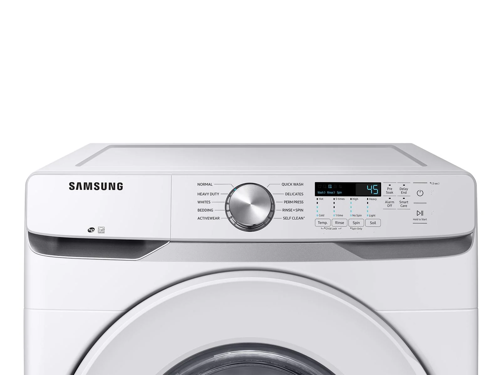 SAMSUNG WF45T6000AW 4.5 cu. ft. Front Load Washer with Vibration Reduction Technology+ in White - Image 6