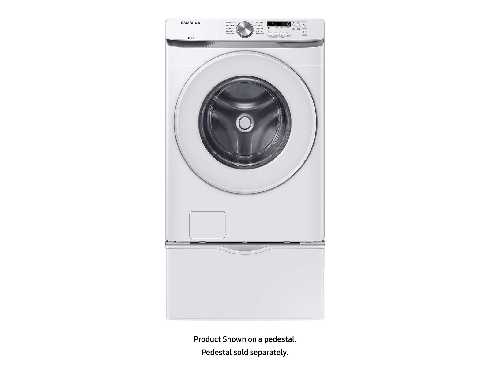 SAMSUNG WF45T6000AW 4.5 cu. ft. Front Load Washer with Vibration Reduction Technology+ in White - Image 7