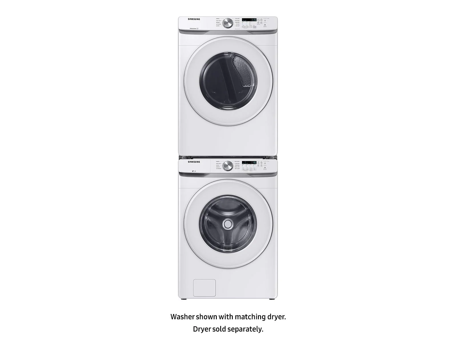 SAMSUNG WF45T6000AW 4.5 cu. ft. Front Load Washer with Vibration Reduction Technology+ in White - Image 8