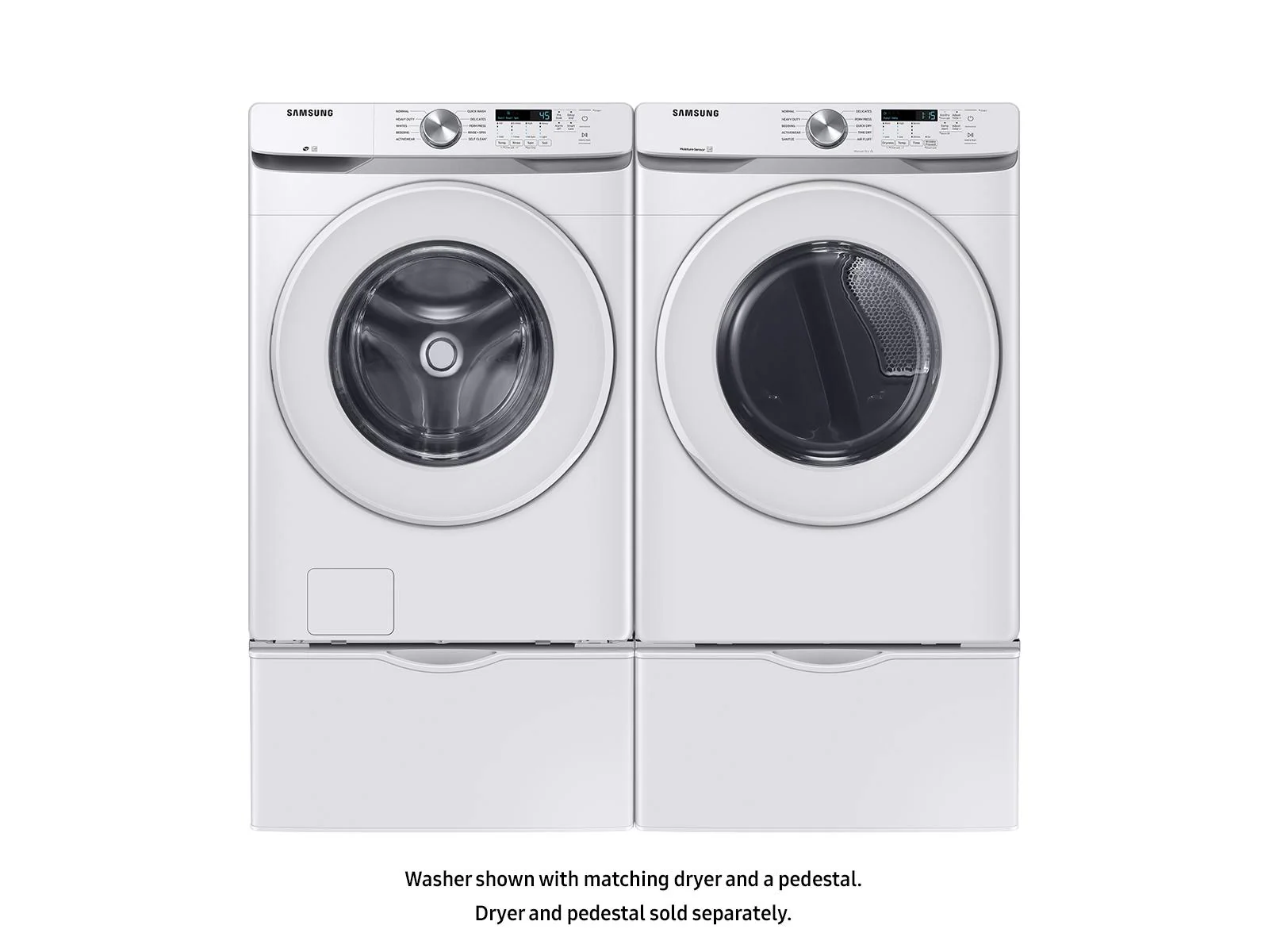 SAMSUNG WF45T6000AW 4.5 cu. ft. Front Load Washer with Vibration Reduction Technology+ in White - Image 9