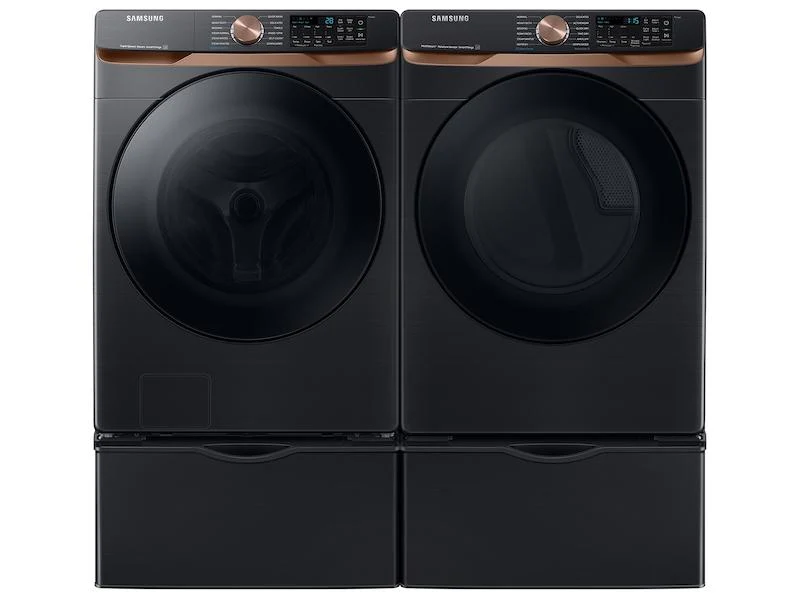 SAMSUNG WF50BG8300AV 5.0 cu. ft. Extra Large Capacity Smart Front Load Washer with Super Speed Wash and Steam in Brushed Black - Image 9