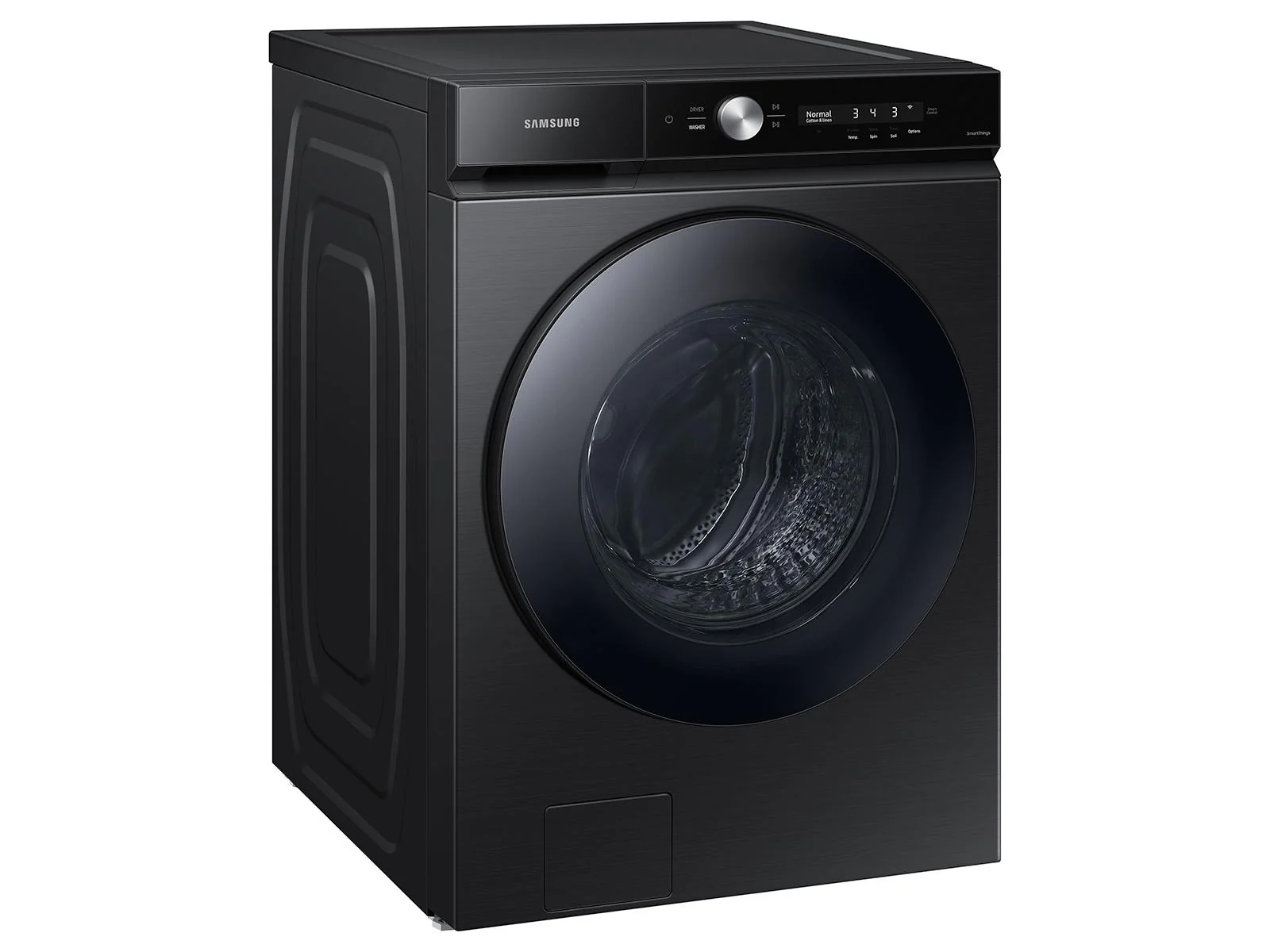 SAMSUNG WF53BB8700AV Bespoke 5.3 cu. ft. Ultra Capacity Front Load Washer with Super Speed Wash and AI Smart Dial in Brushed Black - Image 8