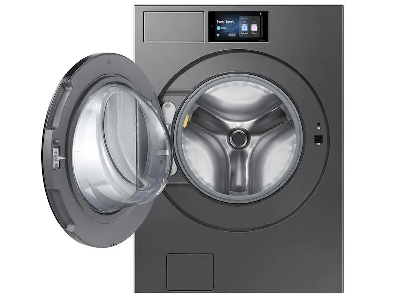 SAMSUNG WF90F53ADS 5.3 cu. ft. Bespoke AI Ultra Capacity Front Load Washer with AI Home and AI OptiWash+ in Dark Steel - Image 11
