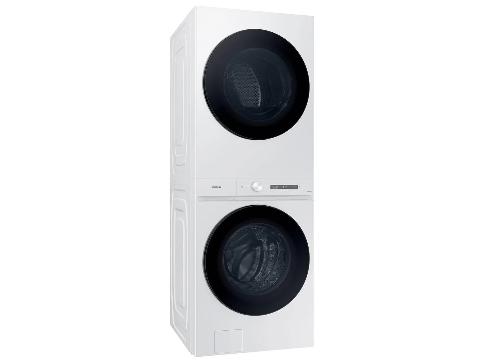 SAMSUNG WH46DBH100EW Bespoke 4.6 cu. ft. AI Laundry Hub™ Large Capacity Single Unit Washer with Steam Wash and 7.6 cu. ft. Electric Dryer in White White - Image 9