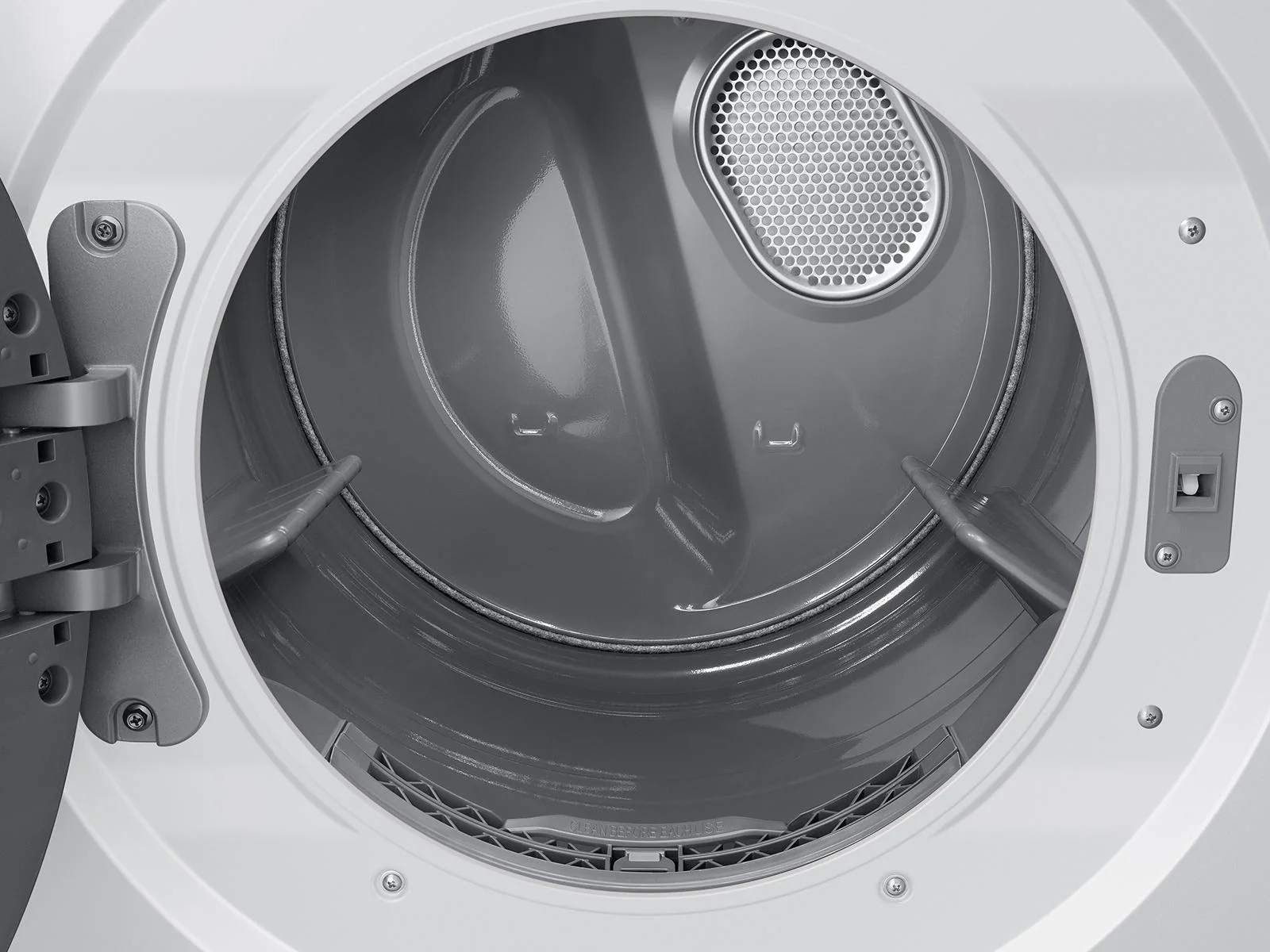 SAMSUNG WH46DBH100GW Bespoke 4.6 cu. ft. AI Laundry Hub™ Large Capacity Single Unit Washer with Steam Wash and 7.6 cu. ft. Gas Dryer in White White - Image 11
