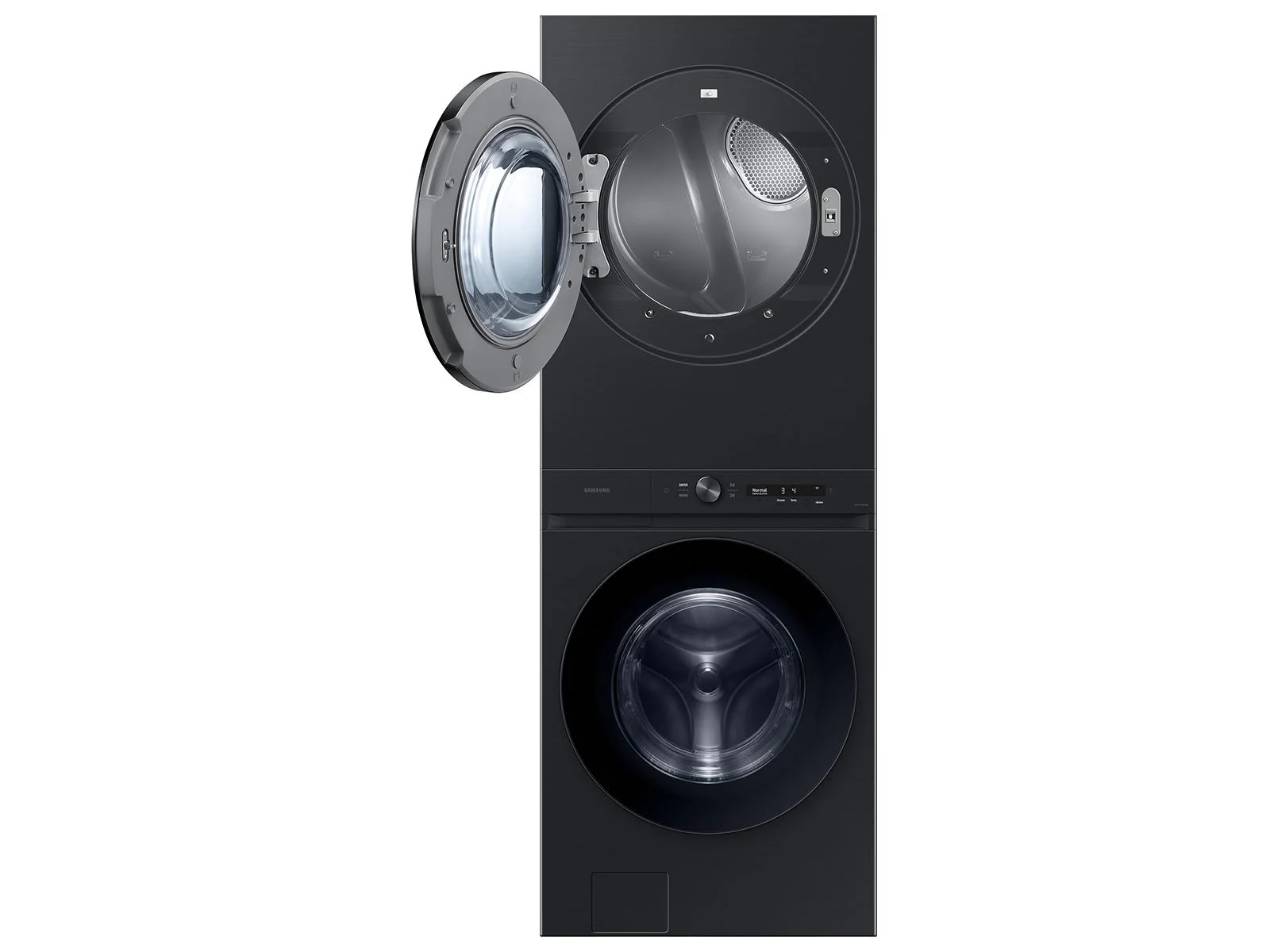 SAMSUNG WH46DBH500GV Bespoke 4.6 cu. ft. AI Laundry Hub™ Large Capacity Single Unit Washer with Flex Auto Dispense System and 7.6 cu. ft. Gas Dryer in Brushed Black Green - Image 12