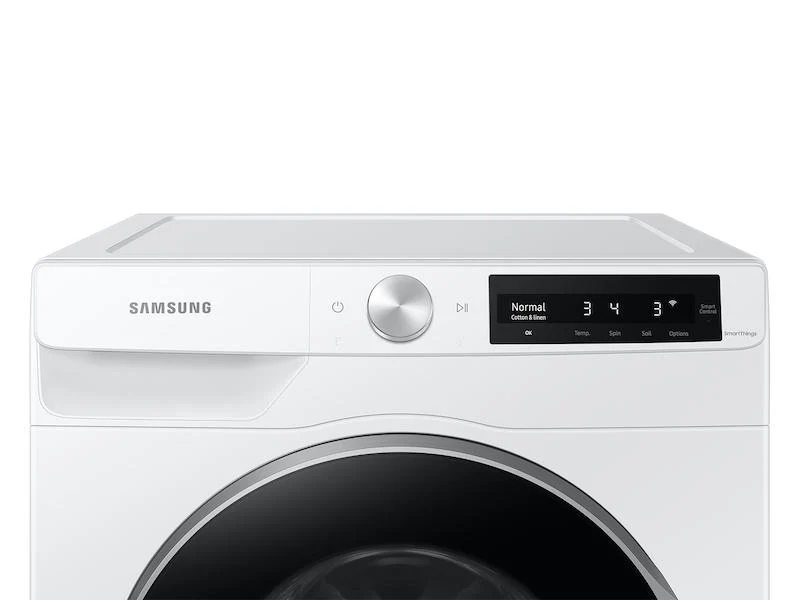 SAMSUNG WW25B6900AW 2.5 cu. ft. Compact Front Load Washer with AI Smart Dial and Super Speed Wash in White - Image 7