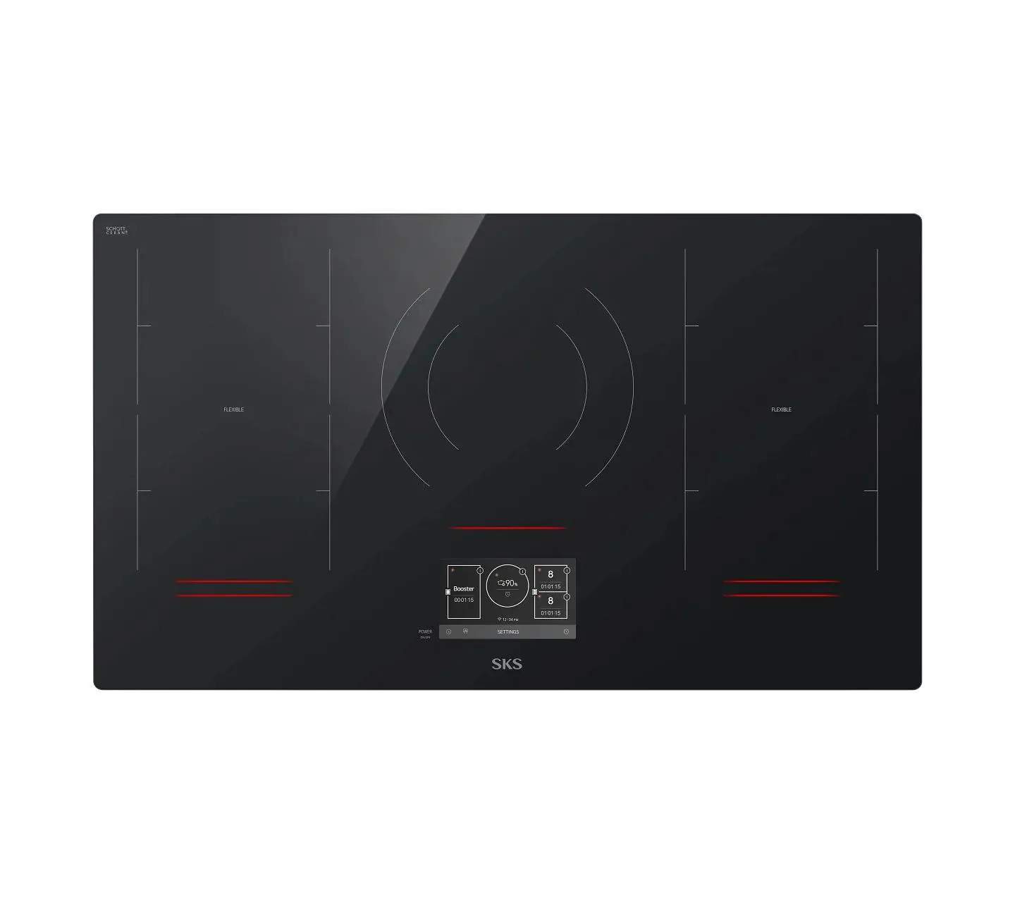 SIGNATURE KITCHEN SUITE SKSIT3601G 36-inch Flex Induction Cooktop - Image 2
