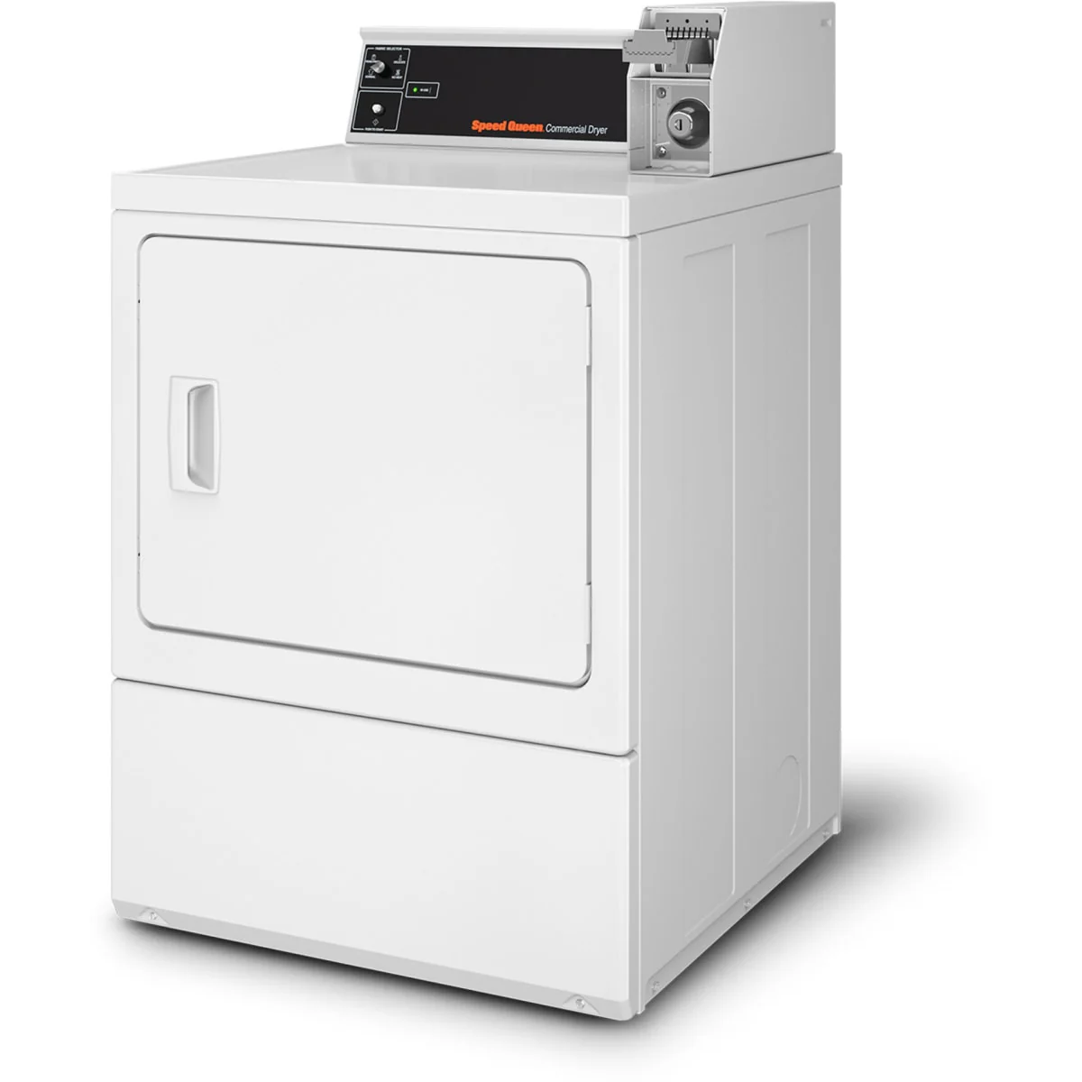 SPEED QUEEN DV4000WE 27 Inch Commercial Electric Dryer – 7 Cu. Ft., 4 Dry Cycles, Reversible Door, 220 CFM Airflow, Coin-Operated Ready - Image 3