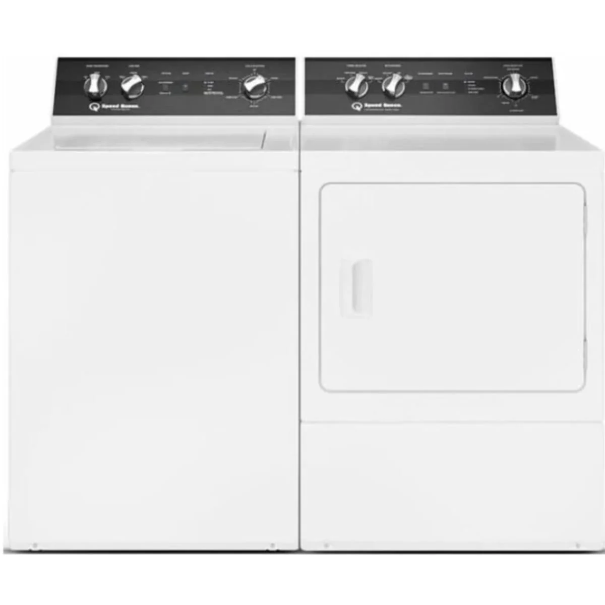 Speed Queen TR5006WN 26 Inch Top Load Washer & Speed Queen DR5004WG 27 Inch Gas Dryer