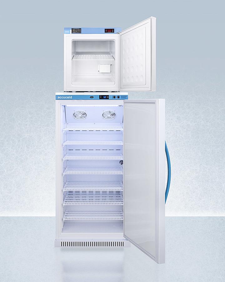 SUMMIT ARS8PVFS24LSTACKMED2 24" Wide All-refrigerator/all-freezer Combination - Image 3