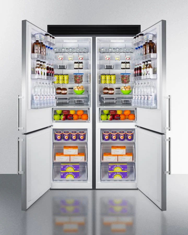 SUMMIT GRILL48B Decorative Refrigerator Grill - Image 4