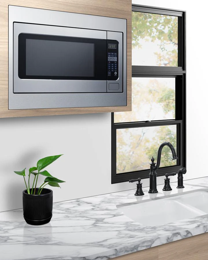 SUMMIT TKSM27 27" Built-in Microwave Trim Kit - Image 2