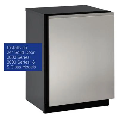 U-LINE ULASHP24SOLID 24 In Handleless Panel Ss Solid