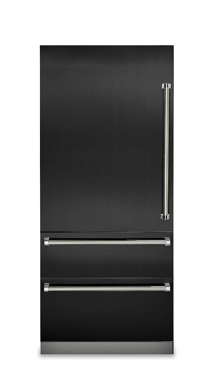 VIKING VIBDP36LCS 7 Series Refrigerator Door Panel - VIBDP36L STAINLESS STEEL OR COLOR DOOR PANEL Black