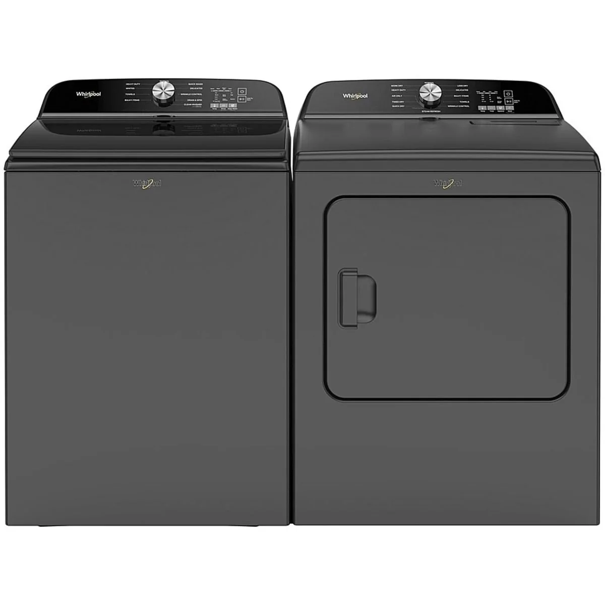 Whirlpool WTW6150PB 28-inch Top Load Washer & Whirlpool WGD6150PB 29 Inch Gas Dryer