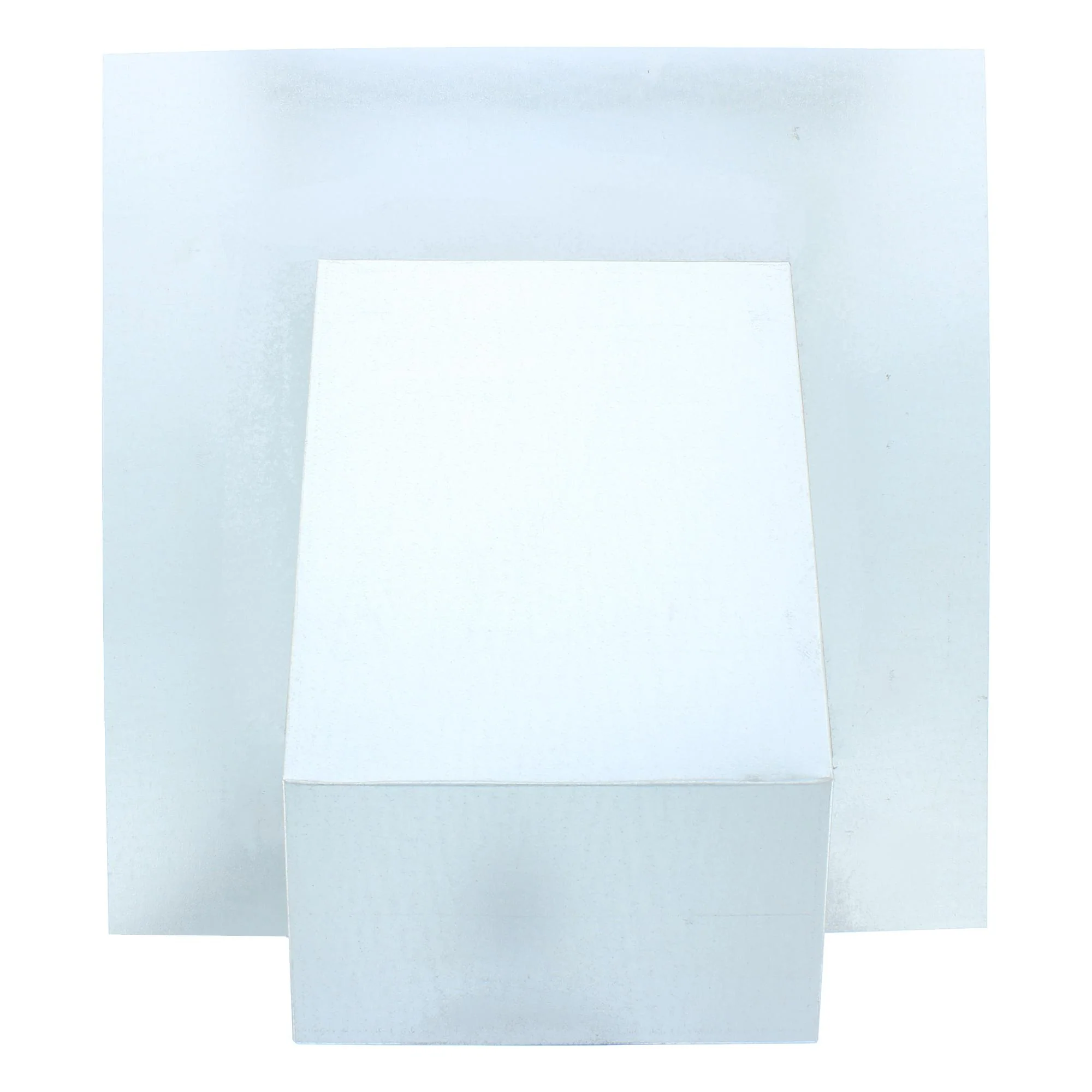 ZEPHYR AK00146 Roof Cap, 6in, w/Screen Silver