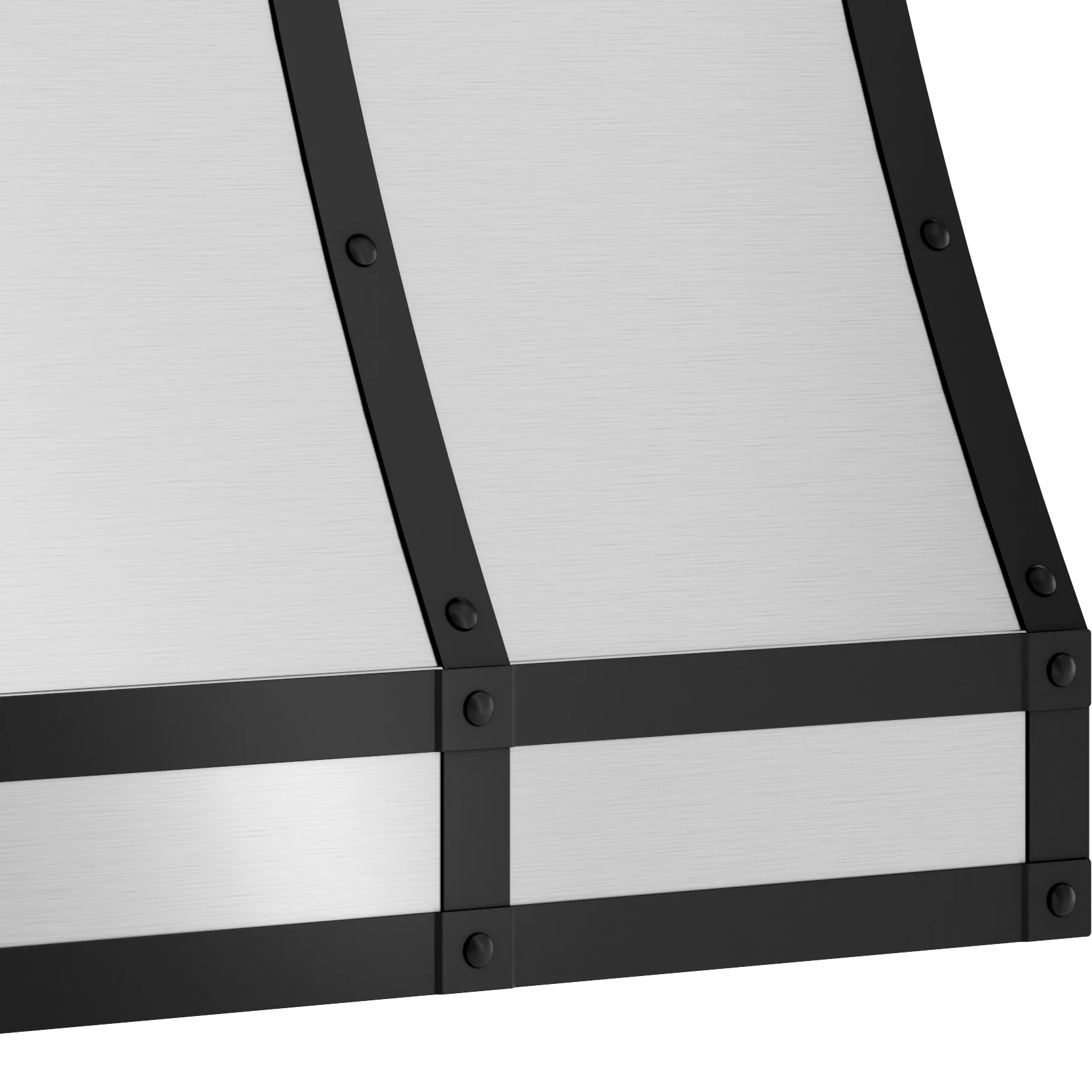 ZEPHYR BKDC14812AMB Duct Cover Banding Kit, 48in x 12in, Matte Black - Image 2