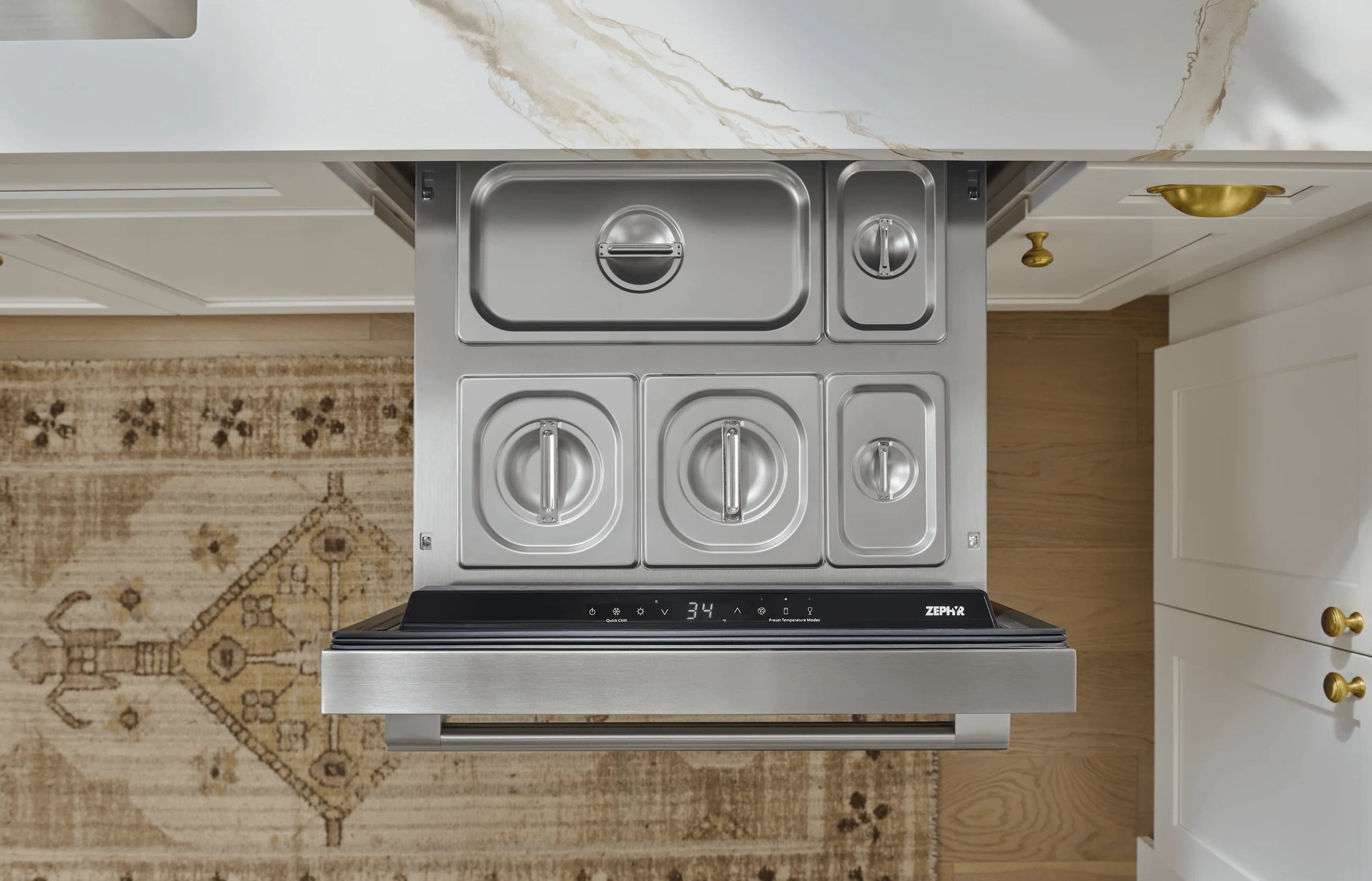 ZEPHYR DRPAN241S Drawer Pan Kit, 11pc, SS, PRRD24 in Stainless Steel - Image 3