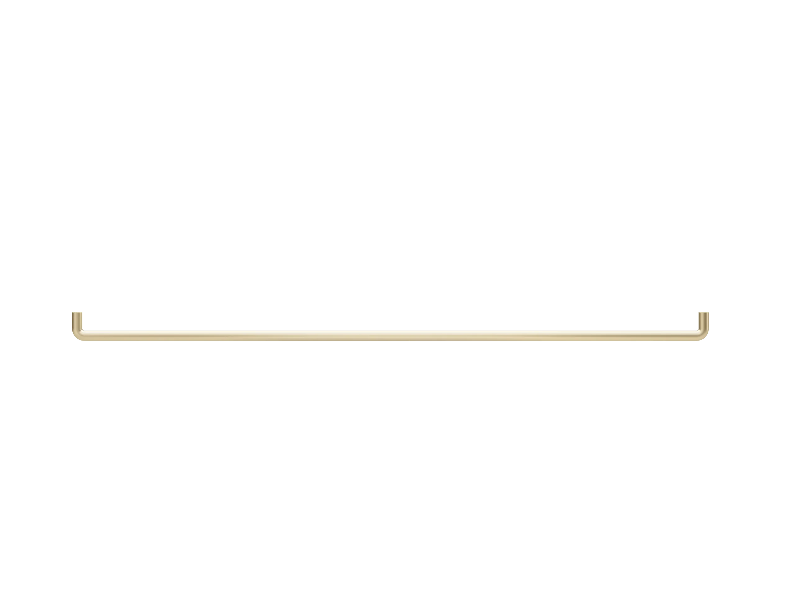 ZEPHYR MERAIL00SG Accent Rail, DME-M90, Satin Gold Gold