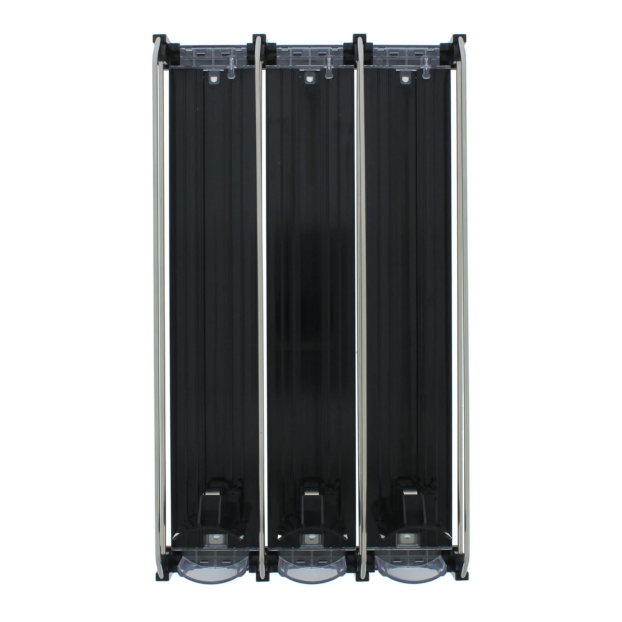 ZEPHYR PRDCC03 Zephyr Drink Caddy, 3 Rows, Compact Coolers Black - Image 2