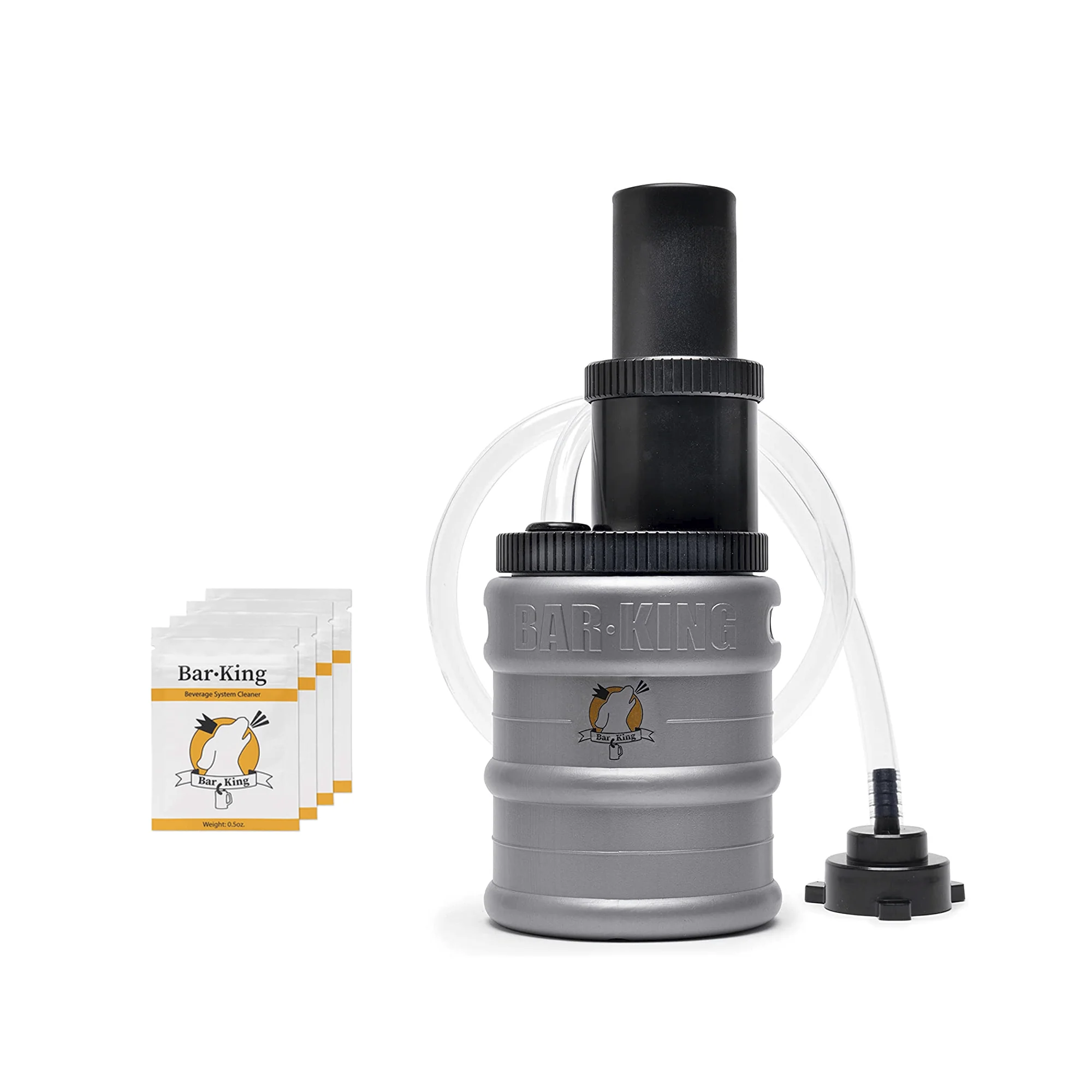 ZEPHYR PRKCLN001 Presrv Kegerator Beer Line Cleaning Kit Silver