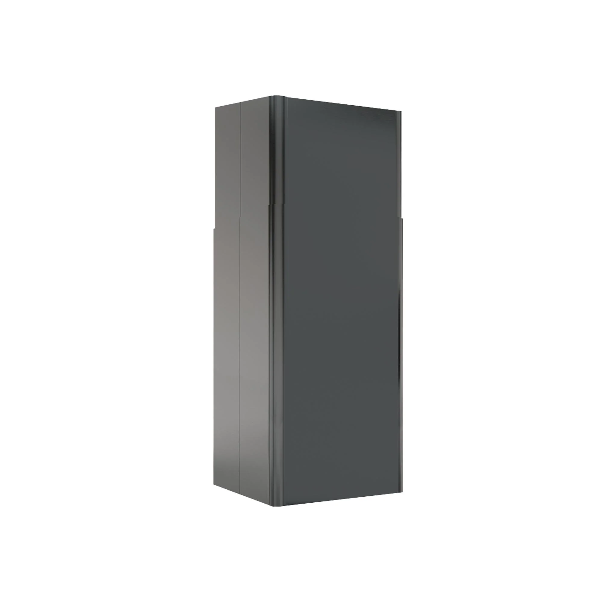 ZEPHYR Z1C00REBS Duct Cover Extension, ZRE, 12', Blk SS in Stainless Steel