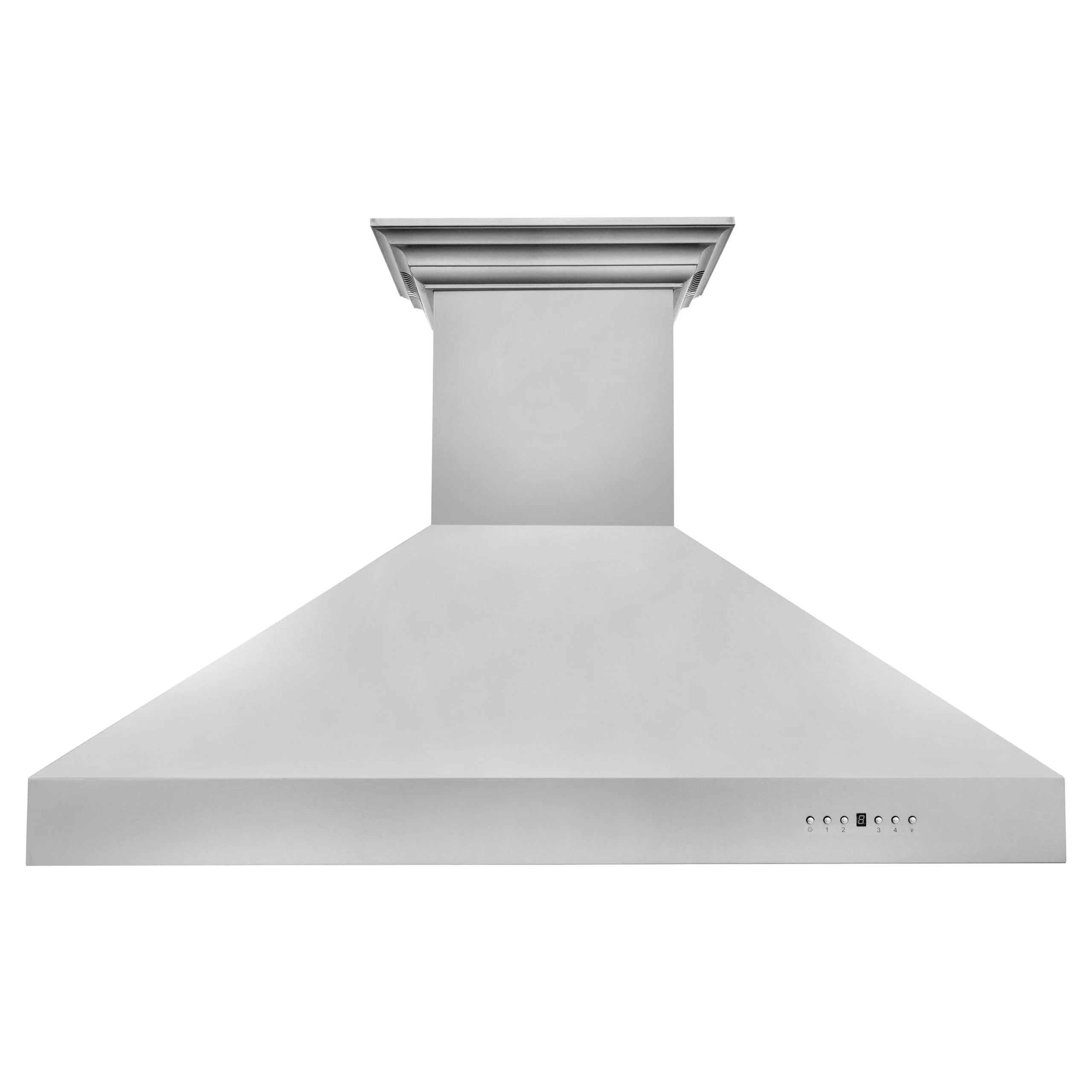 ZLINE KITCHEN AND BATH 667CRNBT48 48" ZLINE CrownSound'Ducted Vent Wall Mount Range Hood in Stainless Steel with Built-in Bluetooth Speakers (667CRN-BT-48) - Image 5