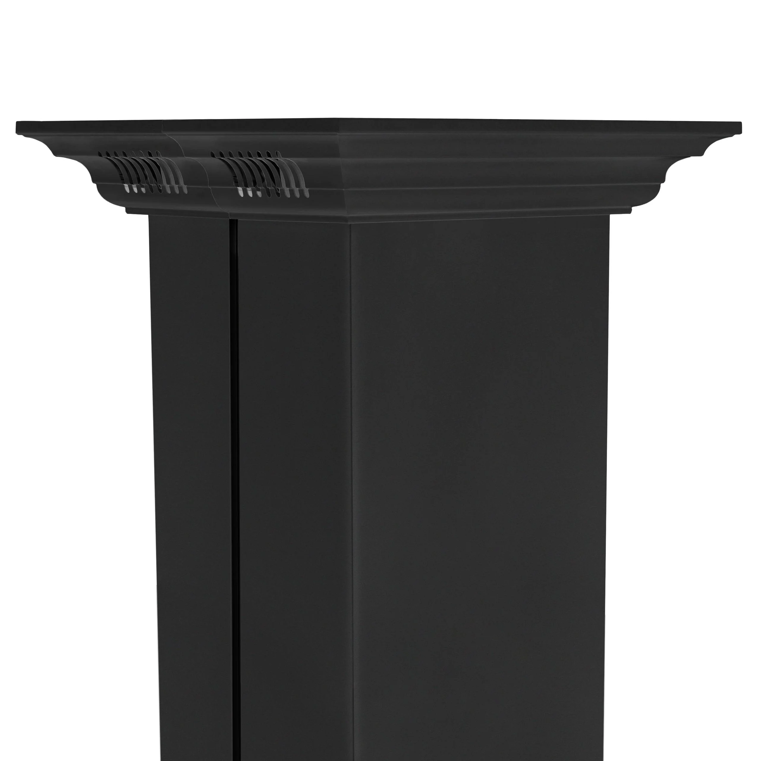ZLINE KITCHEN AND BATH CM6BTBSGL2IN ZLINE Crown Molding in Black in Stainless Steel with Built-in Bluetooth Speakers (CM6-BT-BSGL2iN) - Image 3