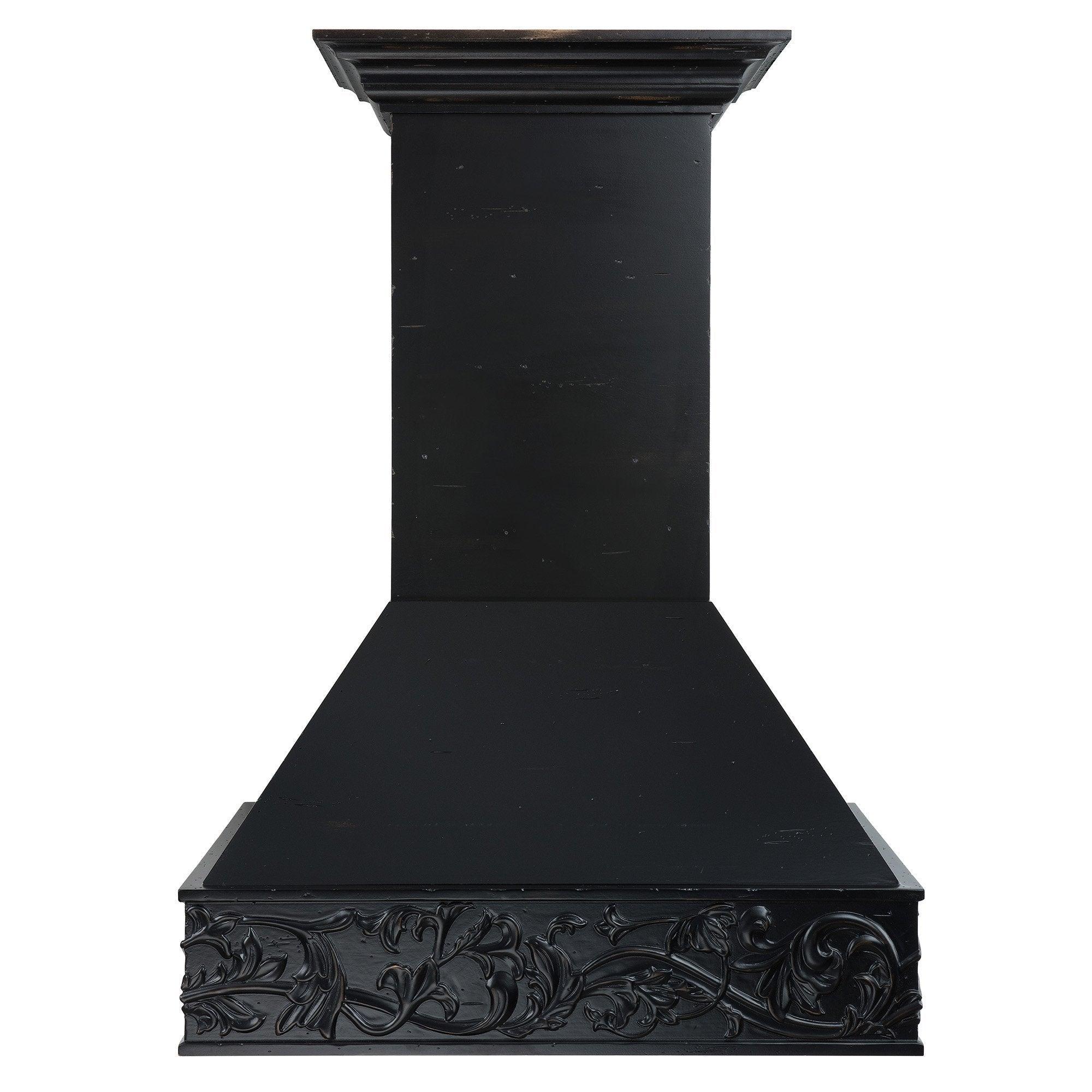 ZLINE KITCHEN AND BATH 373AA36 ZLINE 36 in. Wooden Wall Mount Range Hood in Antigua - Includes Motor (373AA-36)