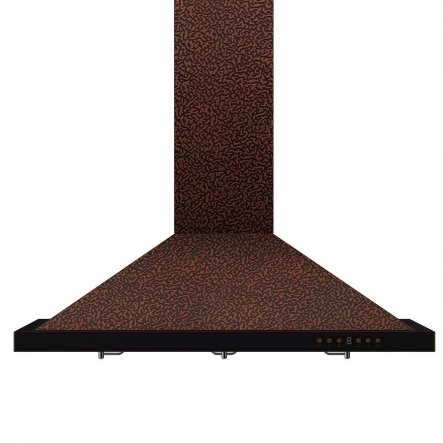 ZLINE KITCHEN AND BATH 8KBE36 ZLINE 36 in. Designer Series Convertible Vent Wall Mount Range Hood (8KBE-36)