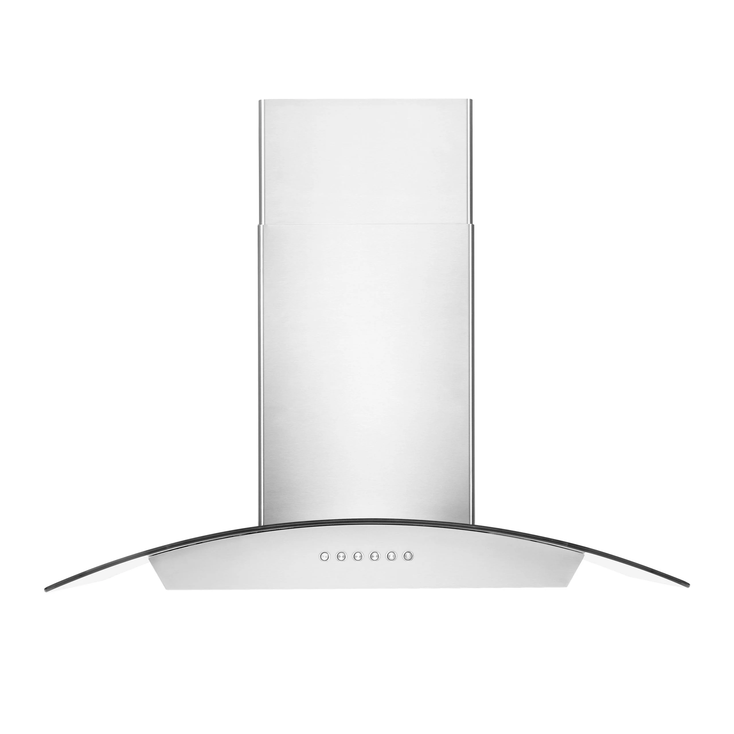 ZLINE KITCHEN AND BATH ALP70WL36 ZLINE 36? Alpine Series Convertible Wall Mount Range Hood in Stainless Steel with Remote Control, LED lighting, and Dishwasher-Safe Baffle Filters (ALP70WL-36)