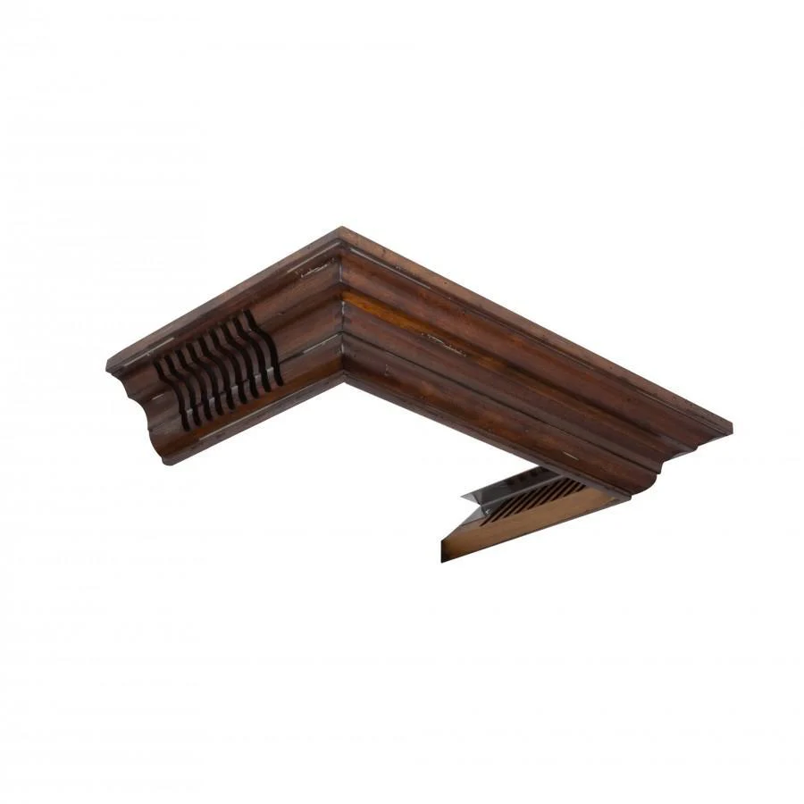 ZLINE KITCHEN AND BATH CM6VKBRR ZLINE Vented Crown Molding Profile 6 for Wall Mount Range Hood (CM6V-KBRR) - Image 2